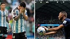 Messi teve estreia para esquecer no Qatar e Mbappé marcou na goleada da França