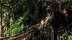 Locals use the bridges to travel safely between villages.