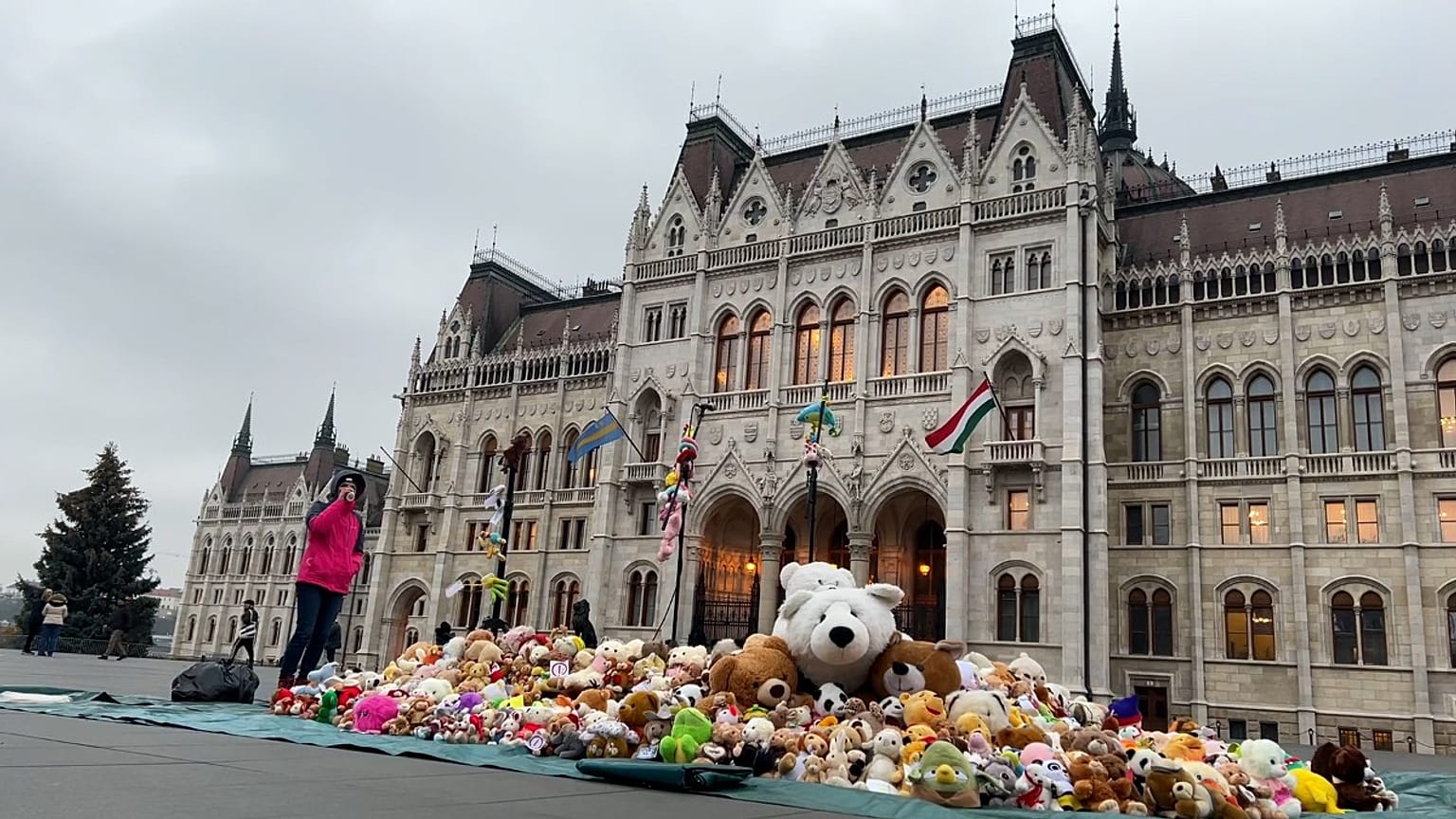 "Mackó Konzultáció" a Parlament előtt