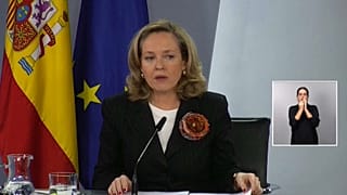 La ministra de Economía española Nadia Calviño