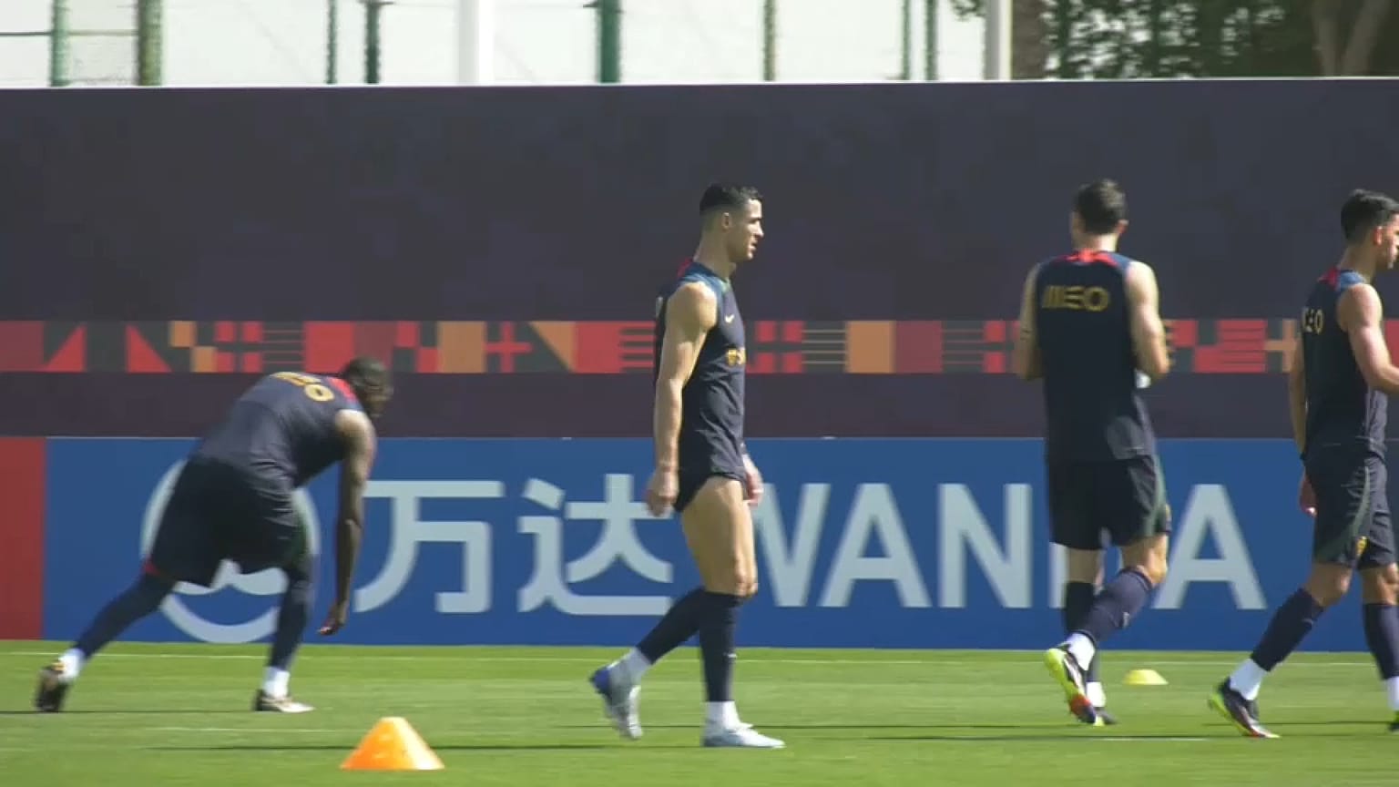 Ronaldo beim Abschlusstraining