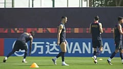Ronaldo beim Abschlusstraining