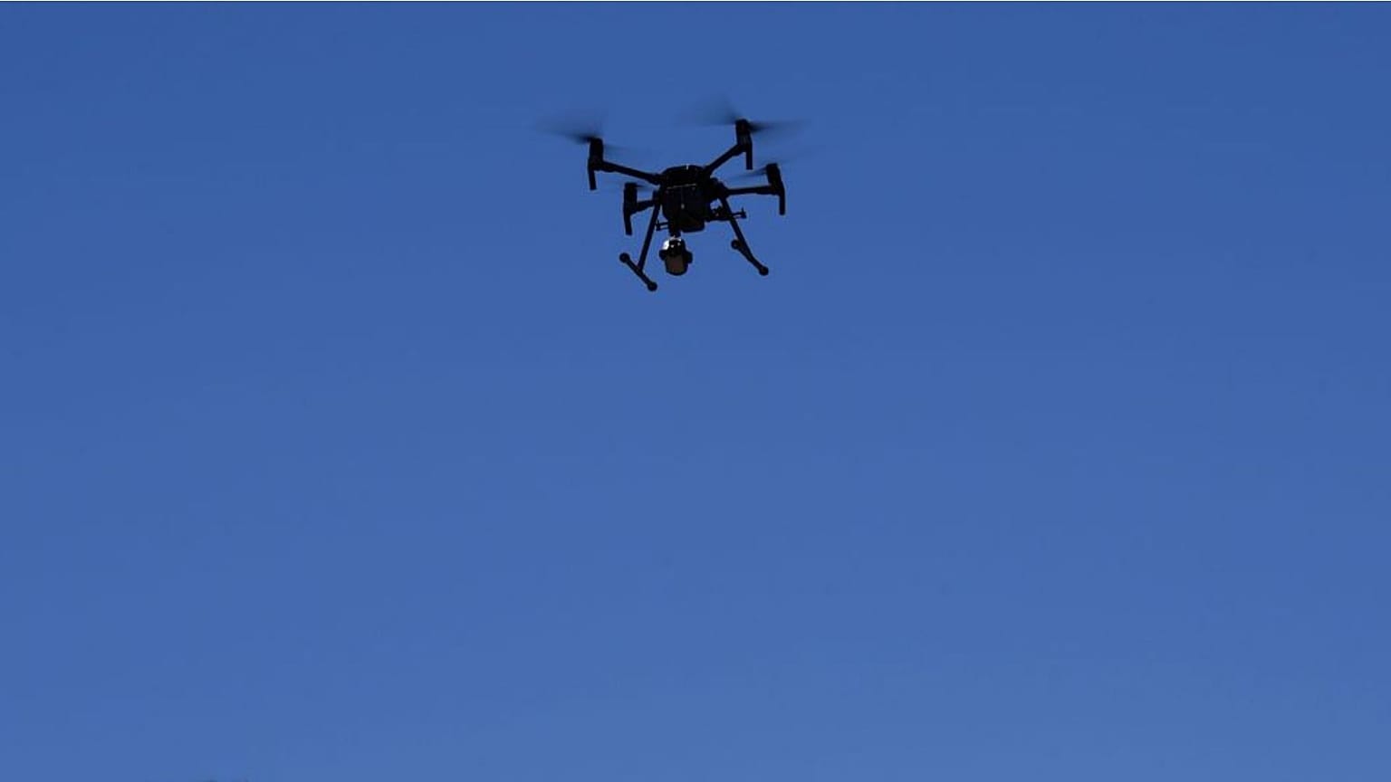 The man had claimed he was flying the drone to photograph nature.