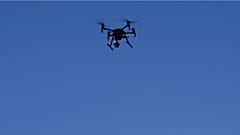 The man had claimed he was flying the drone to photograph nature.