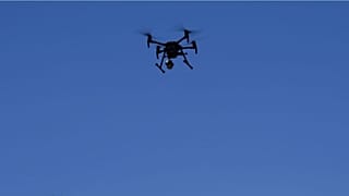 The man had claimed he was flying the drone to photograph nature.