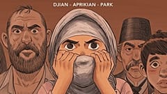 Титульный лист нового документального комикса "История геноцида армян"