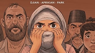 Титульный лист нового документального комикса "История геноцида армян"