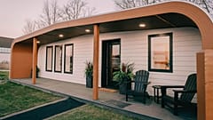 For the first time, researchers have 3D-printed a home made entirely from natural materials.
