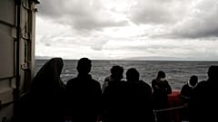 An Bord des Seenotrettungsschiff OCEAN VIKING