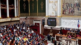 La Asamblea Nacional francesa que votó a favor de la constitucionalización del aborto