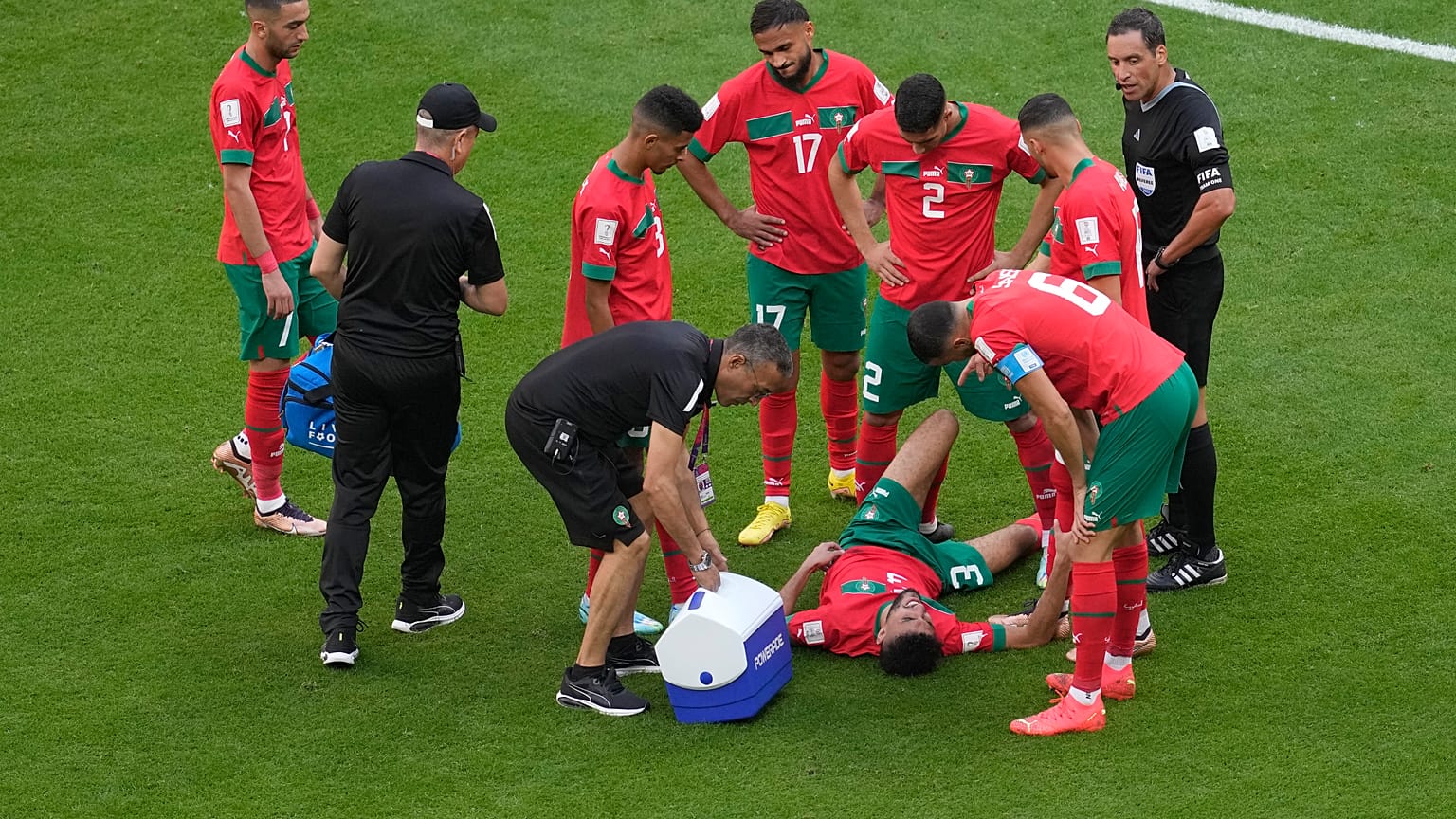 المنتخب المغربي لكرة القدم في مونديال قطر 2022 