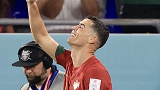 Cristiano Ronaldo'nun gol sevinci