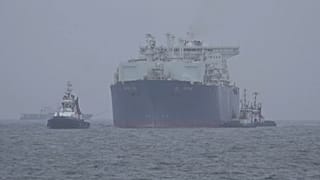 El Neptune llega al puerto de Mukran