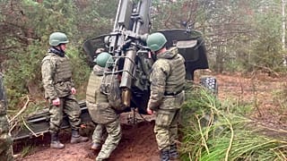 Российские военные на учениях в Беларуси