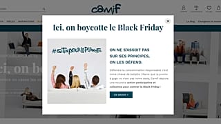 Capture du site de la Camif