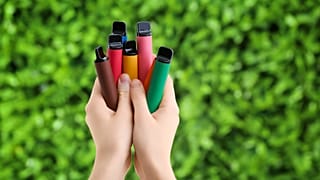 Around 1.3 million single-use e-cigarettes are thrown away in the UK every week. 