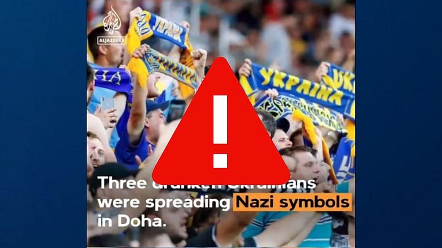 A hamis al-Jazeera videó a Twitteren, Telegramon, Weibon és YouTube-on is feltűnt 