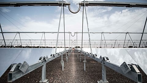 مزرعة الطاقة الشمسية، بنجرير، المغرب