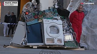 Greenpeace activists are concerned about the additional consumer waste created by Black Friday sales