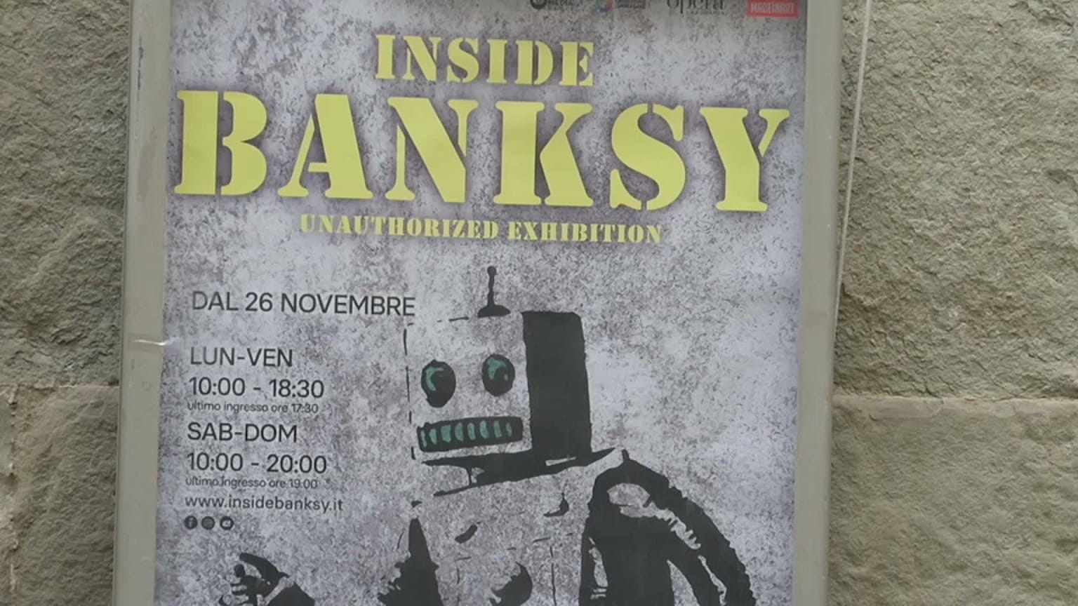 Exposición Inside Banksy en Florencia