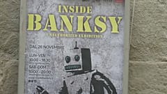 Exposición Inside Banksy en Florencia