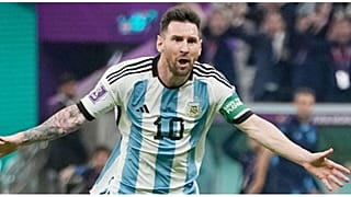 نجم منتخب الأرجنتين ليونيل ميسي 