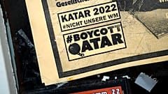 Katar bojkottálására felhívó német röplap