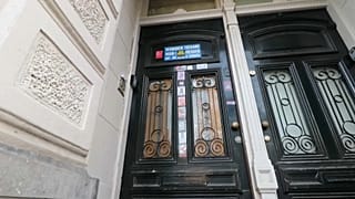 Der Eigentümer wird vorerst nicht durch diese Türe gehen