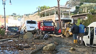 Verwüstungen auf der italienischen Ferieninsel Ischia