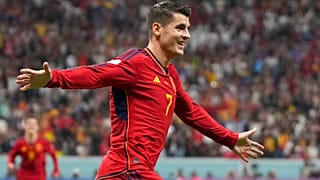 Álvaro Morata celebra su gol contra Alemania