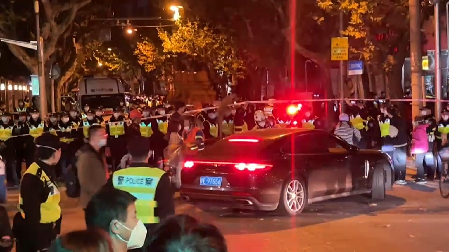 Протесты в Китае 