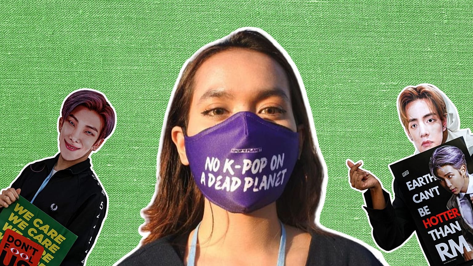 Nurul Sarifah is one of the organisers of Kpop4planet, a group of K-pop fans fighting for climate justice.