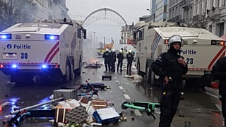Krawalle in Brüssel nach Belgiens Niederlage gegen Marokko in Katar