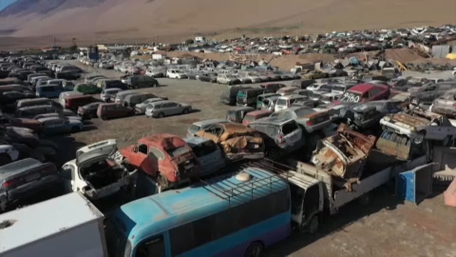 Müllhalde Atacama-Wüste