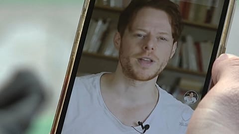 Lev Fraenckel, a French philosophy teacher, uses TikTok to educate a new generation of students. 