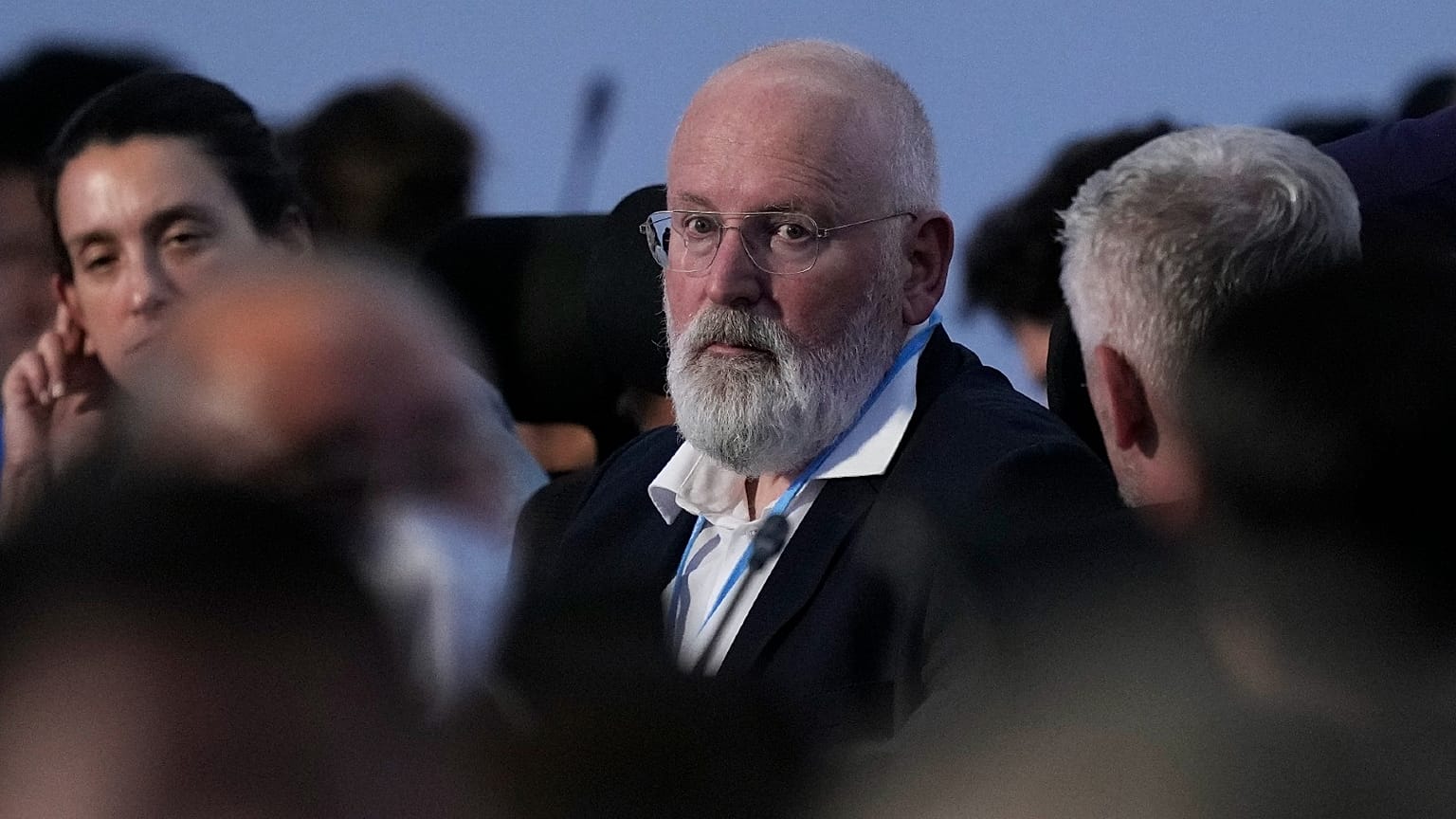 Frans Timmermans, executive vice president of the European Commission, at COP27