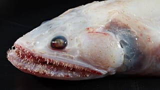 ‘High fin lizard fish’ are “voracious deep sea predators” with mouths filled with razor sharp teeth.