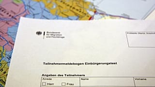 Einbürgerungstest (Aufnahme aus dem Jahr 2008)