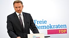 Almanya'da koalisyonun küçük ortağı Hür Demokrat Parti (FDP) lideri Christian Lindner