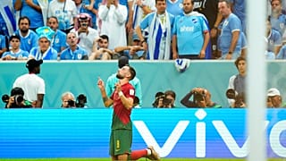 Bruno Fernandes celebra golo marcado pela seleção de Portugal
