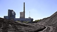 La central térmica a base de carbón en Saint-Avold, Francia 