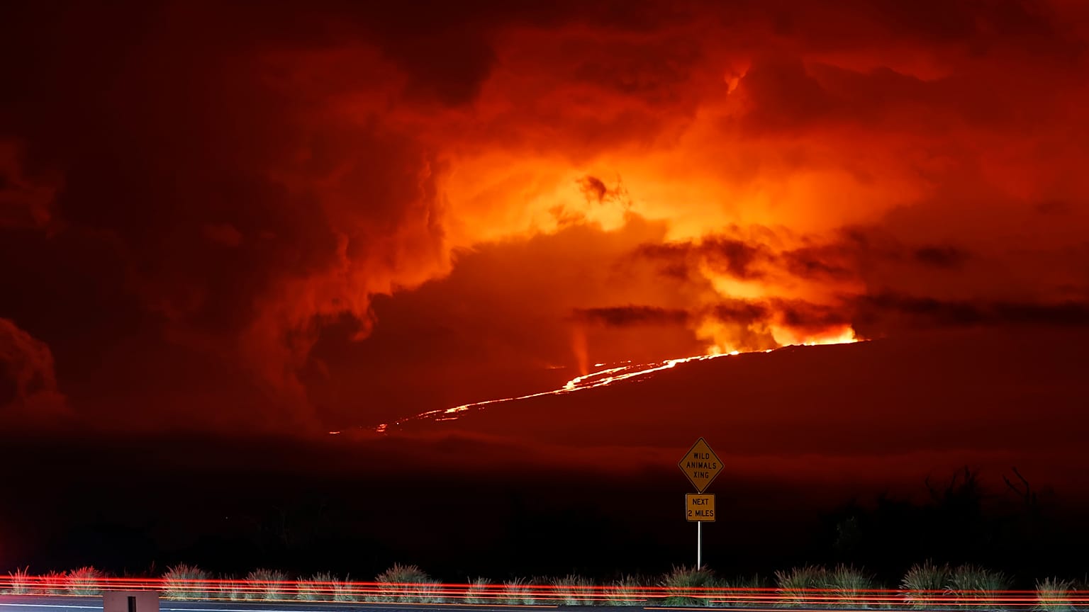 Le volcan Mauna Loa à Hawaï en éruption depuis dimanche 27 novembre - 29.11.2022