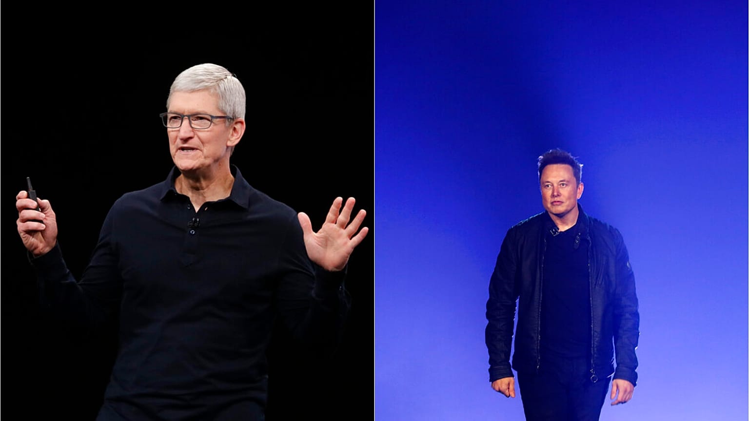 Tim Cook (solda), Elon Musk