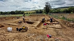 The site shows how ancient Romans lived in Britain