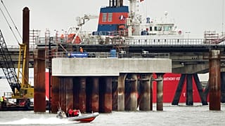 Τερματικός σταθμός LNG στο Βίλχελμσχαβεν της Γερμανίας