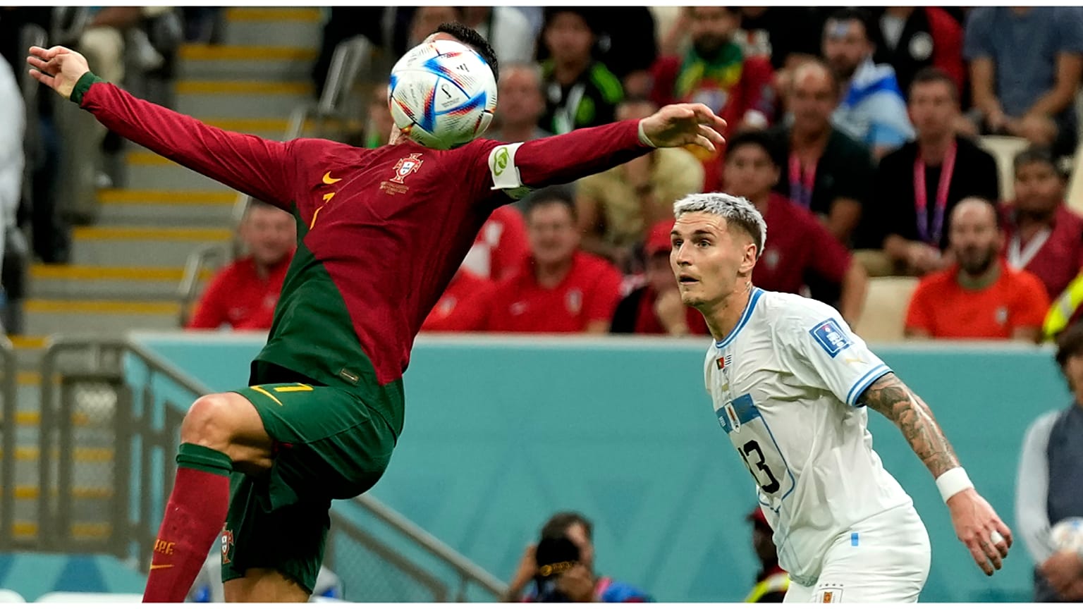 لاعب مانشستر يونايتد الإنجليزي كريستيانو رونالدو