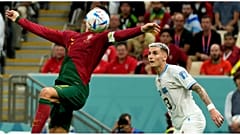 لاعب مانشستر يونايتد الإنجليزي كريستيانو رونالدو