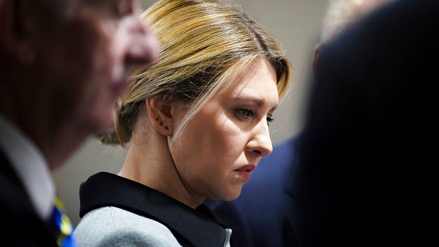 Olena Selenska in London