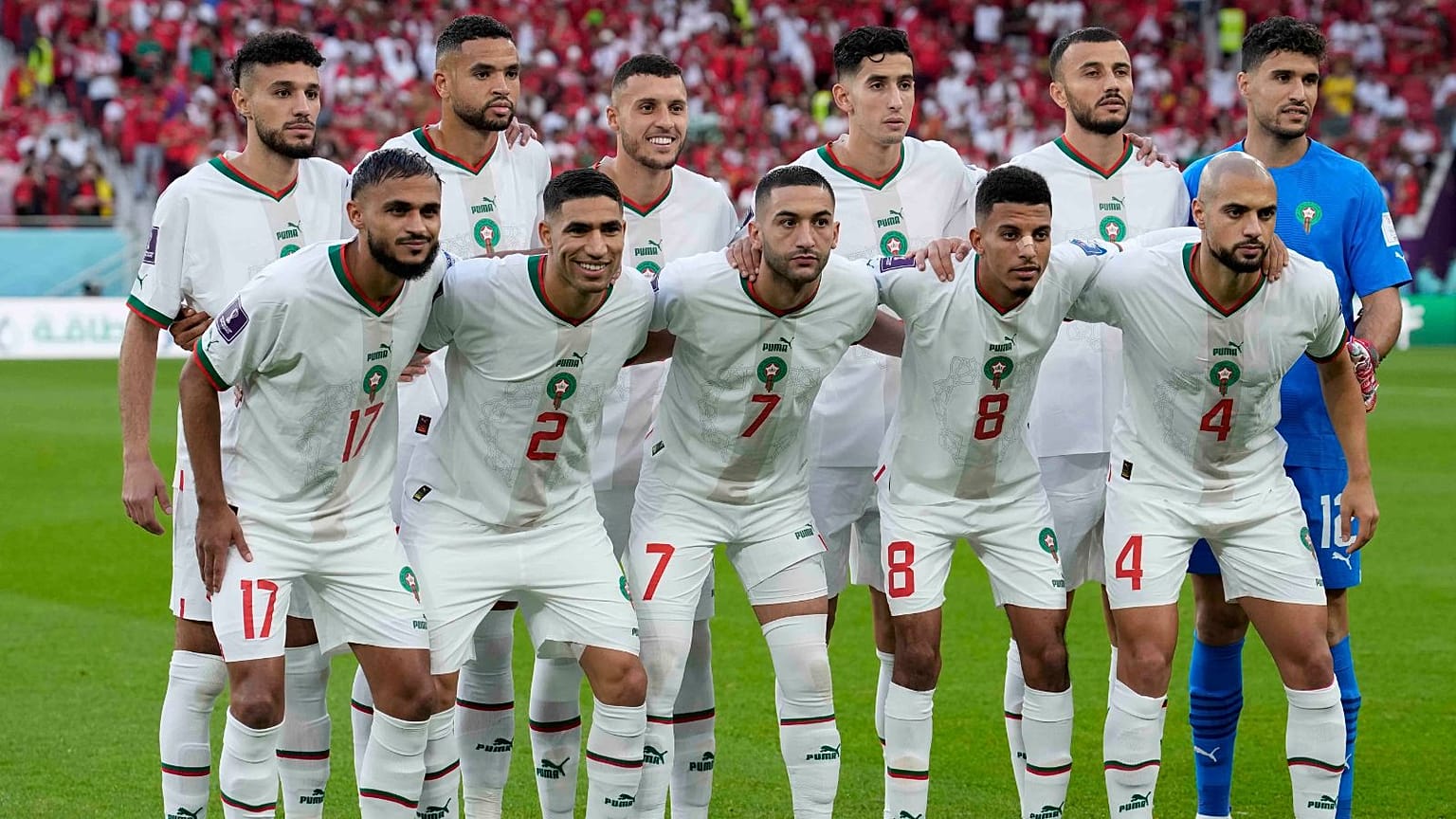 لاعبو منتخب المغرب