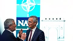 NATO-Generalsekretär Jens Stoltenberg in Bukarest